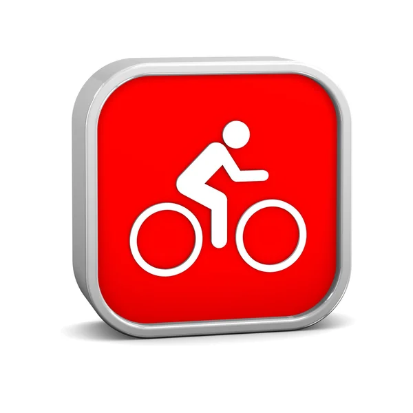 Señal de ciclismo — Foto de Stock