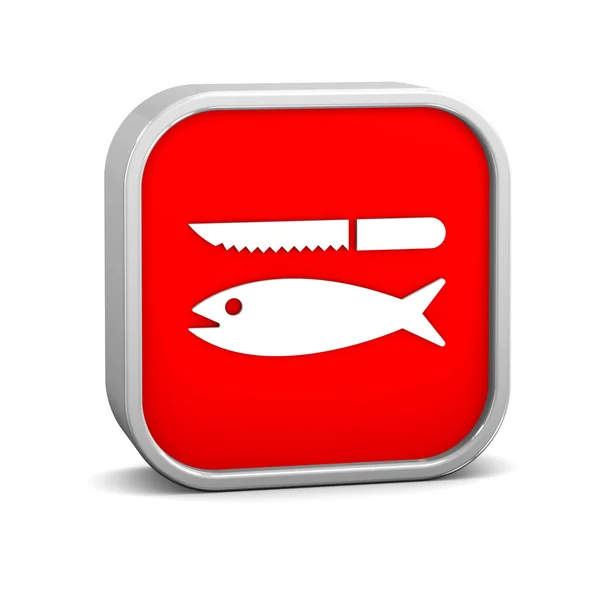 Fish hatchery sign — Stock Photo, Image