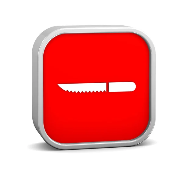 Sinal de faca — Fotografia de Stock