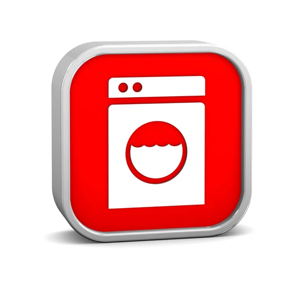 वॉशिंग मशीन चिन्ह — स्टॉक फोटो, इमेज