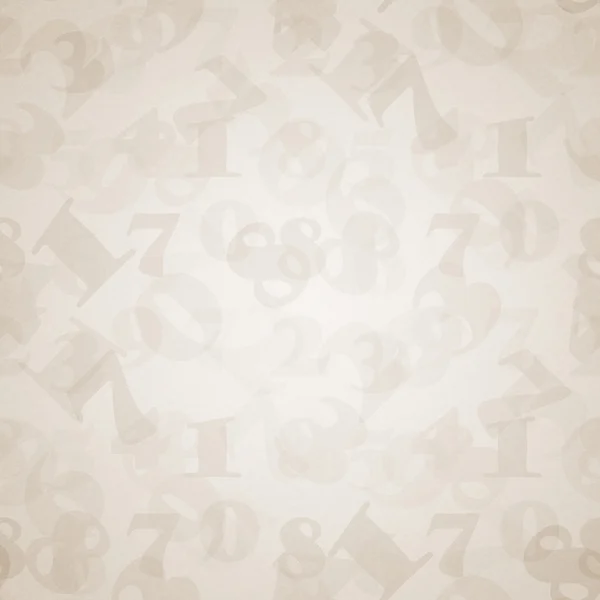 Abstract vintage background with numbers — Stock Photo, Image