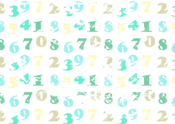 Абстрактный винтажный фон с числами — стоковое фото