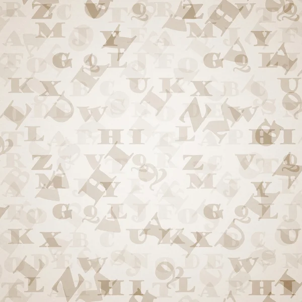Абстрактный винтажный фон с буквами — стоковое фото