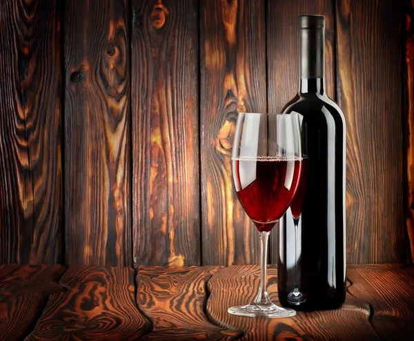 Flaska vin — Stockfoto