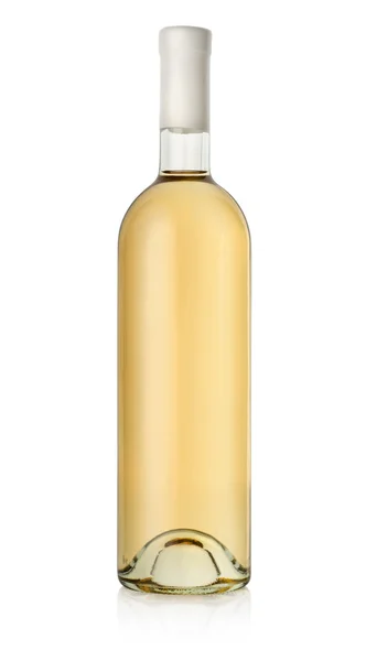 Bottiglia di vino bianco — Foto Stock