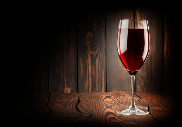 Lampka czerwona win — Zdjęcie stockowe