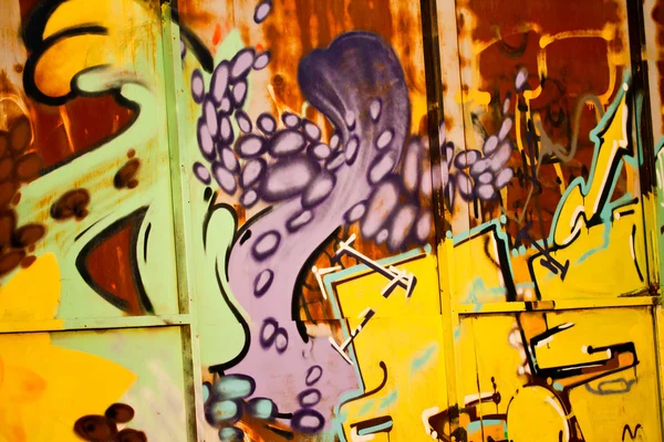 Pared de grafito —  Fotos de Stock