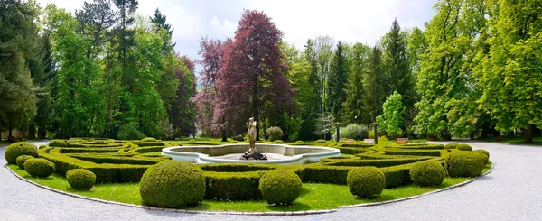 Формальный сад — стоковое фото