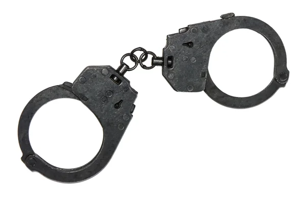 stock image Police handcuffs