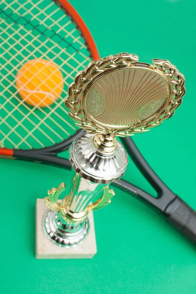Ganar torneos de tenis —  Fotos de Stock