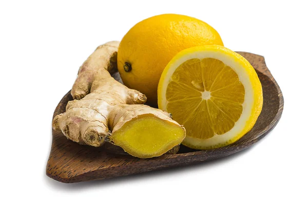 Імбир і лимоном — стокове фото