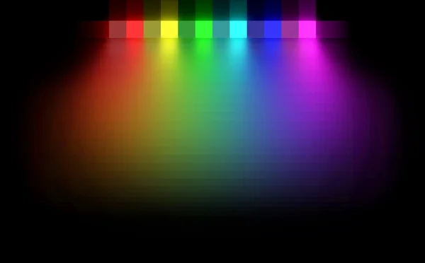Kolory tęczy — Zdjęcie stockowe
