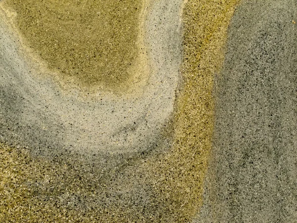 Superficie liscia della roccia sedimentaria di arenaria stratificata — Foto Stock