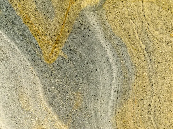 Surface lisse des roches sédimentaires de grès stratifié — Photo