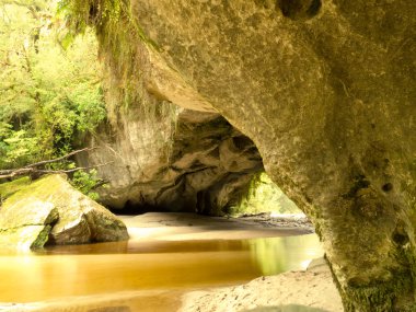 Moria'nın kapı kemer opara Havzası, south Island, Yeni Zelanda