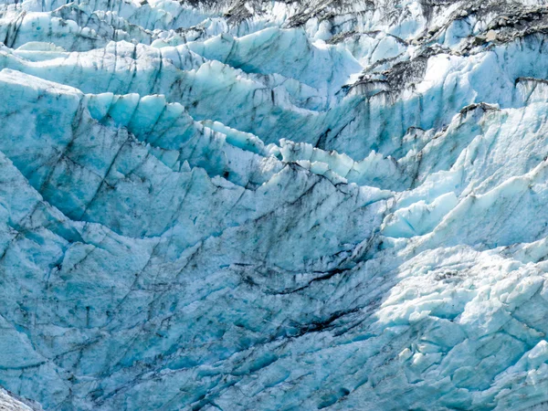 Ghiacciaio blu ghiacciaio sfondo texture modello — Foto Stock
