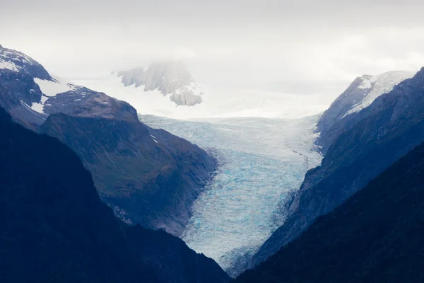 Ледник Фокс, Южный остров, Новая Зеландия — стоковое фото