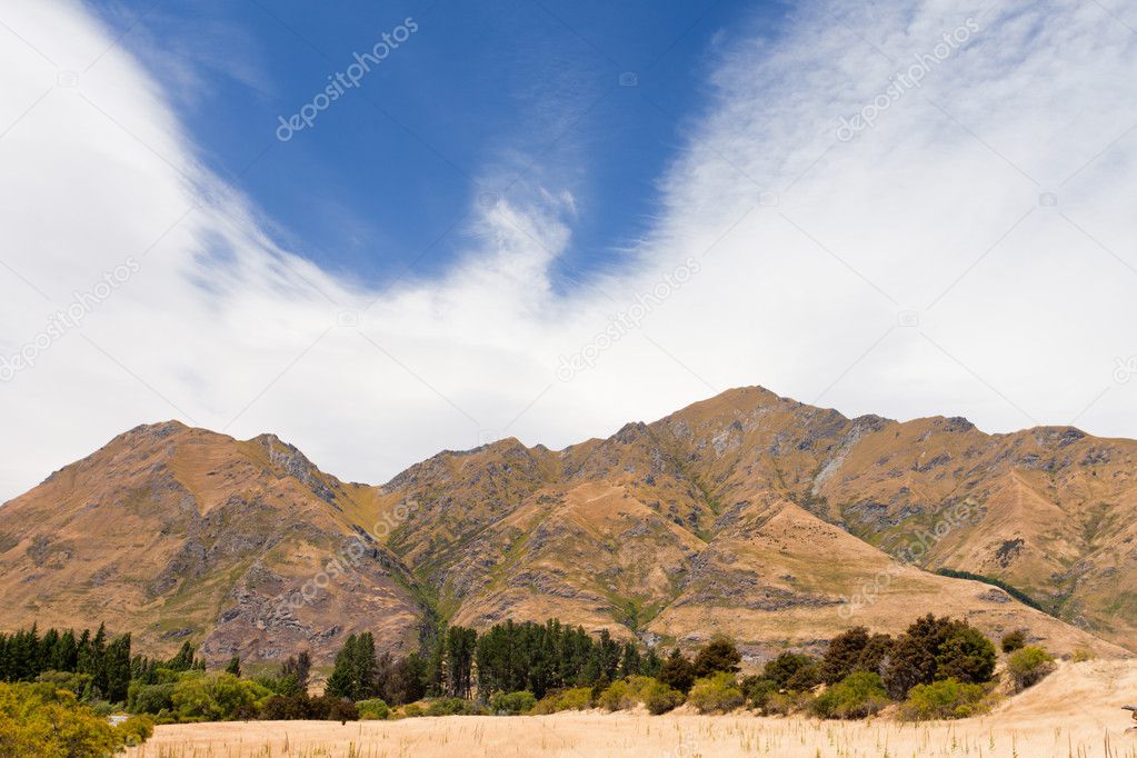 Beautiful Roys Peak near Wanaka, Southern Alps, NZ