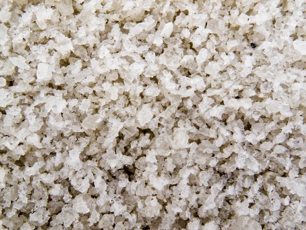Modèle de cristaux salins de sel de mer de raffinerie — Photo