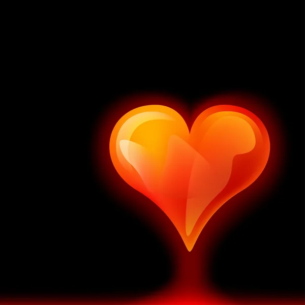 Corazón abstracto — Foto de Stock