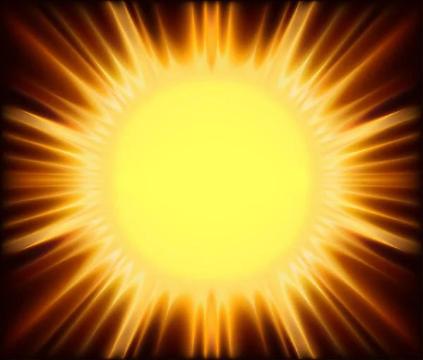 Абстрактное солнечное сияние — стоковое фото