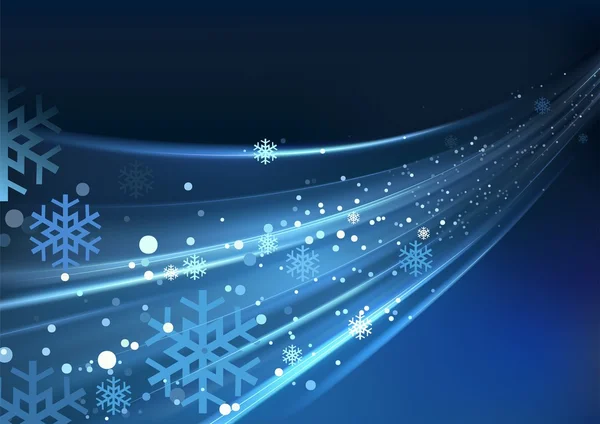 Blau abstrakte Weihnachten — Stockfoto