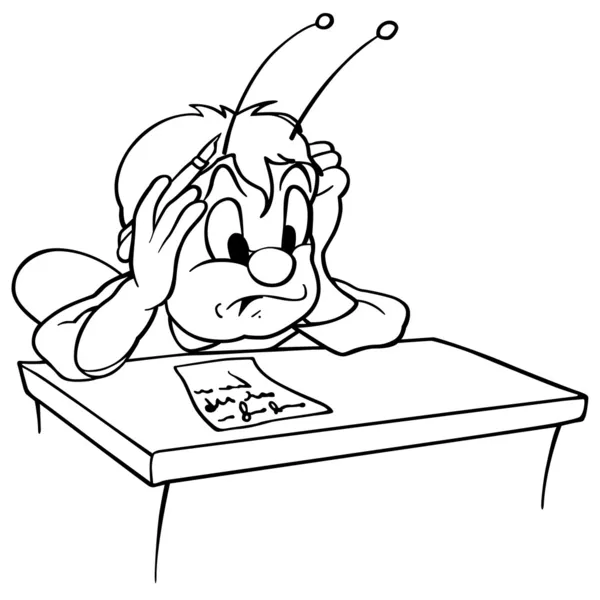 Escarabajo en la escuela — Foto de Stock