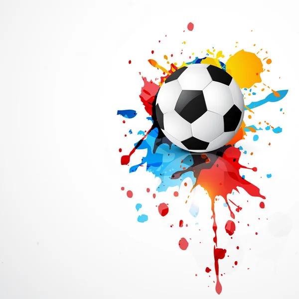 Football vectoriel élégant — Image vectorielle