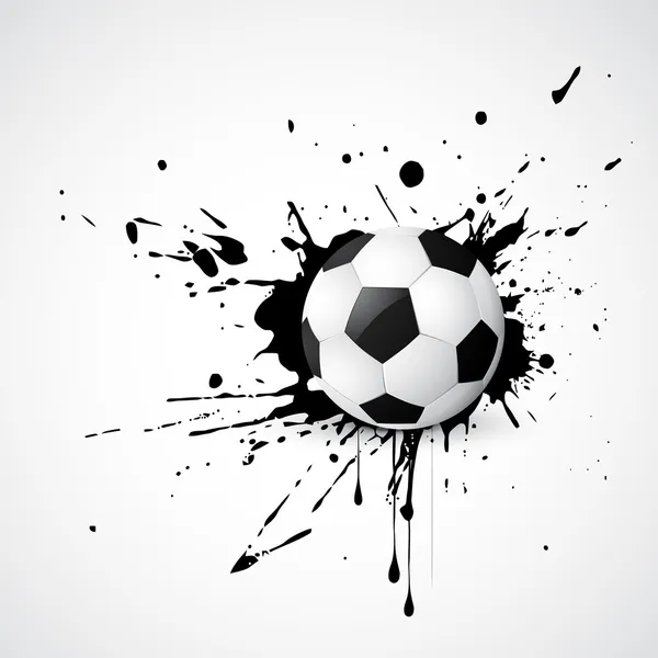 Vektor Fußball — Stockvektor