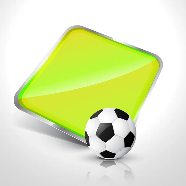 Voetbal design — Stockvector