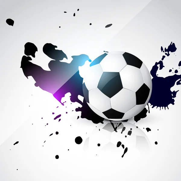 Fútbol diseño vector — Vector de stock