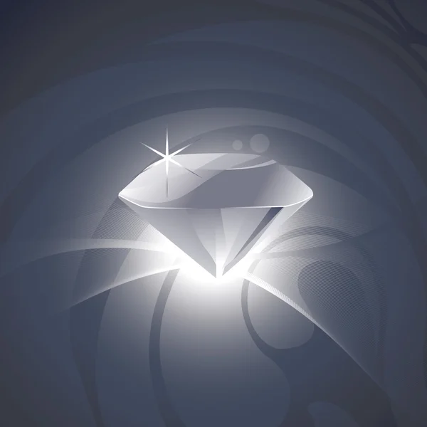 ベクトル ダイヤモンド — ストックベクタ