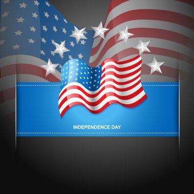 Amerikan bayrağı etiketi