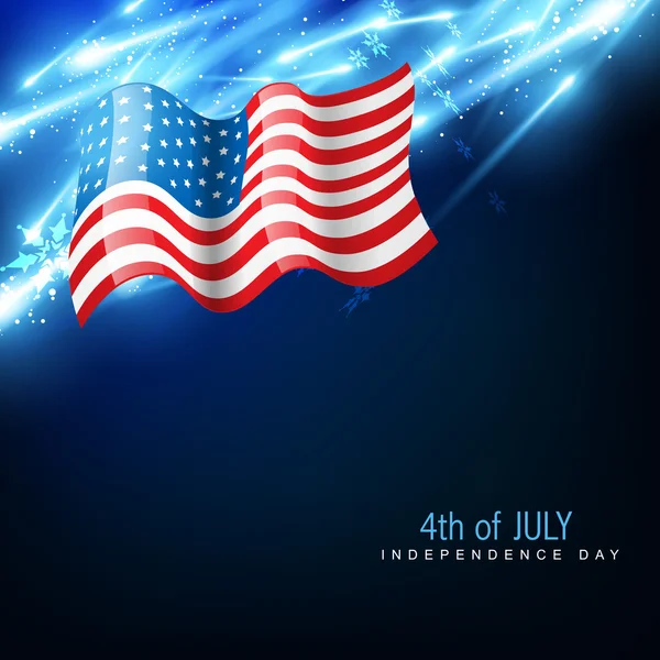 День Незалежності 4 липня — стоковий вектор