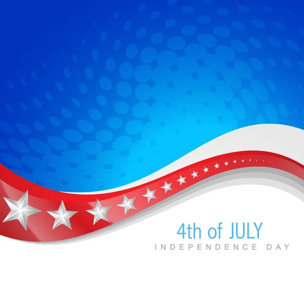 4. červencový den nezávislosti — Stockový vektor