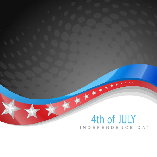 Американський День незалежності — стоковий вектор
