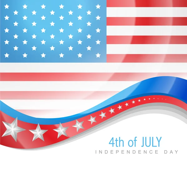 4η Ιουλίου Αμερική — Διανυσματικό Αρχείο