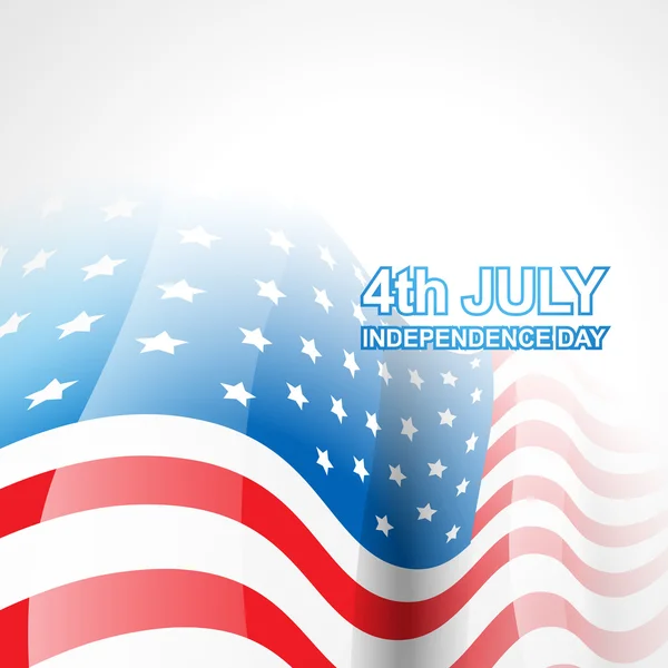 4 липня День незалежності — стоковий вектор