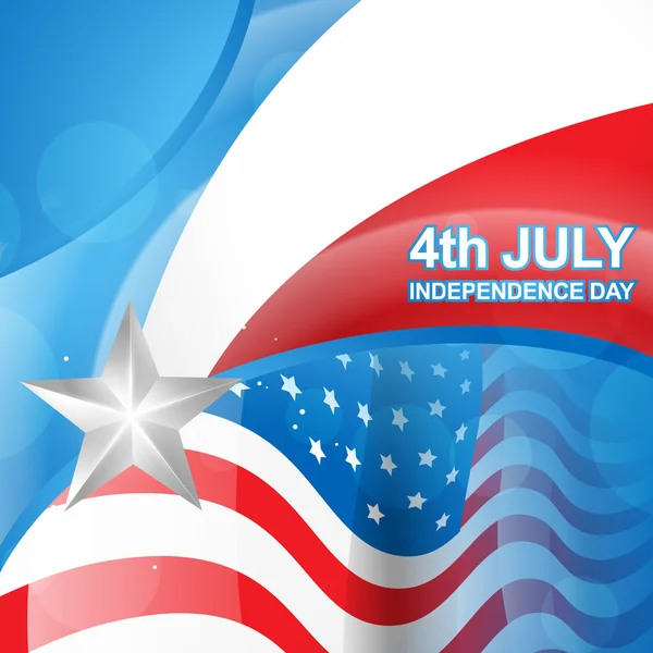 Американський День незалежності — стоковий вектор