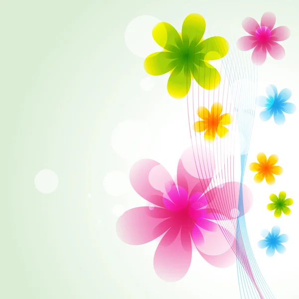 美しいベクターの花 — ストックベクタ
