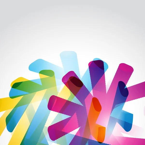 다채로운 세련 된 eps10 모양 — 스톡 벡터