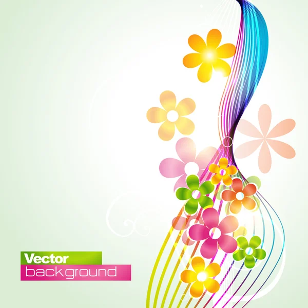 Flor del vector — Vector de stock