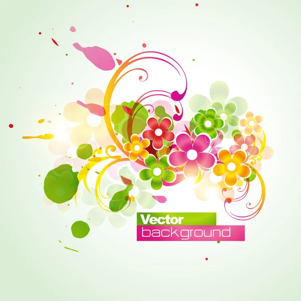 Flor del vector — Vector de stock