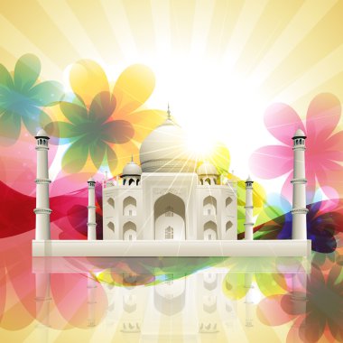 taj mahal clipart