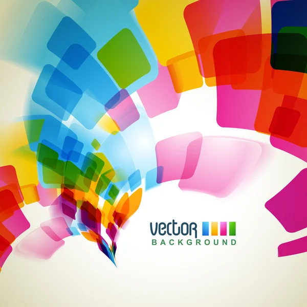 Vector fondo colorido — Vector de stock
