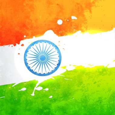 vector india flag clipart