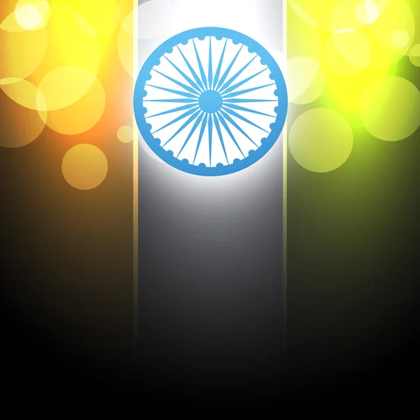 Hindistan bayrağı tasarım — Stok Vektör