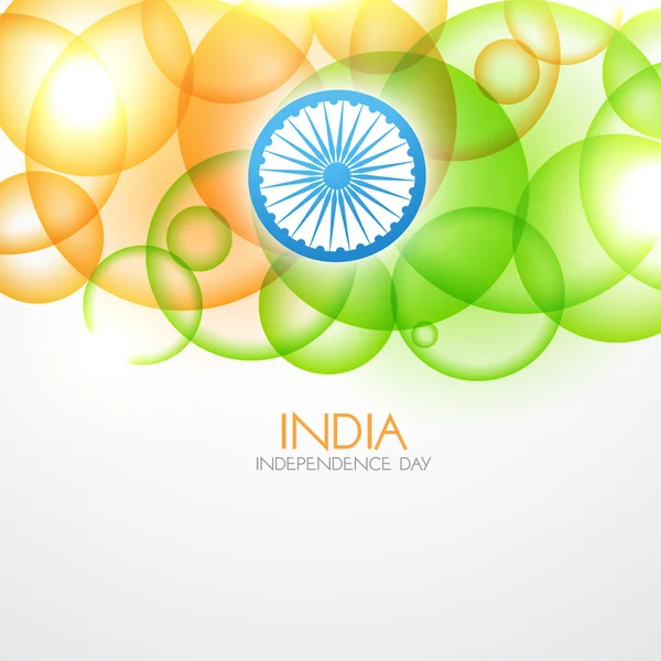 Desenho da bandeira indiana —  Vetores de Stock