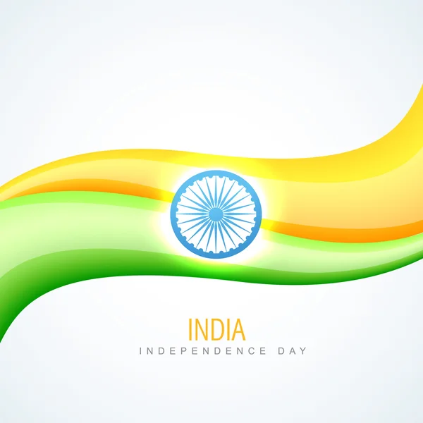 Diseño de bandera india — Archivo Imágenes Vectoriales