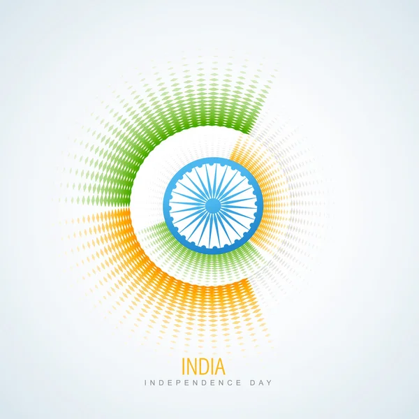 Bandiera indiana creativa — Vettoriale Stock